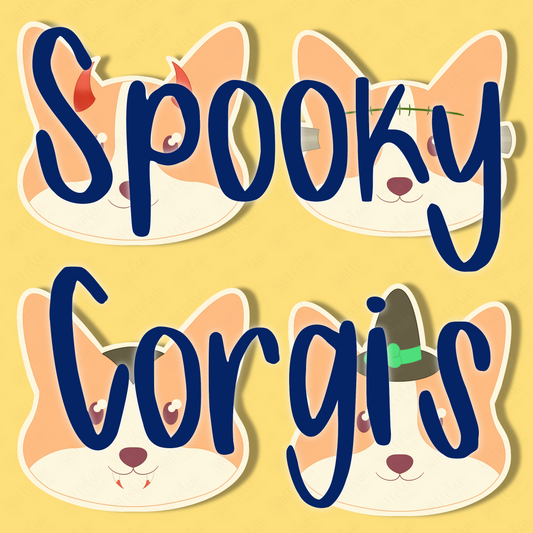 Spooky Corgis