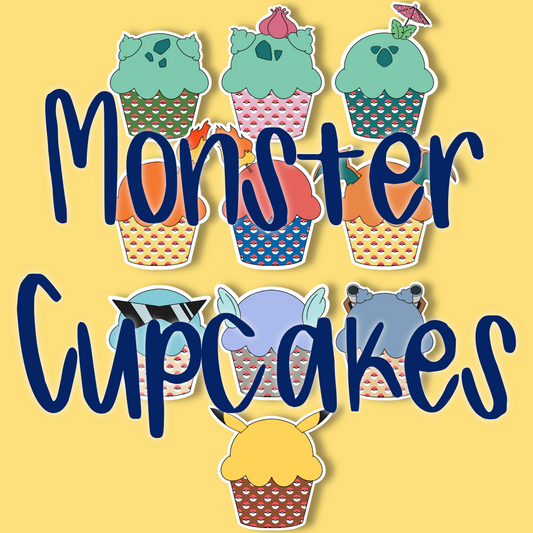 Monster Cupcakes