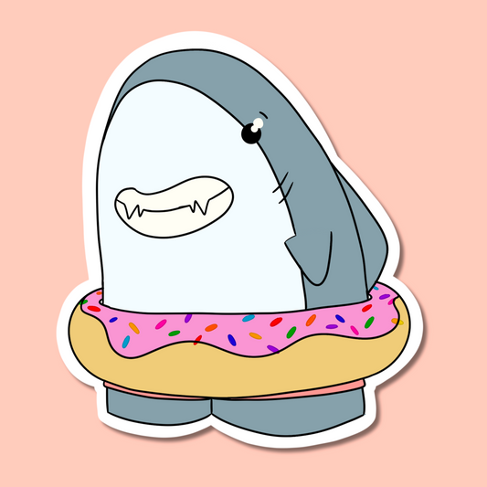 Donut Float Shark