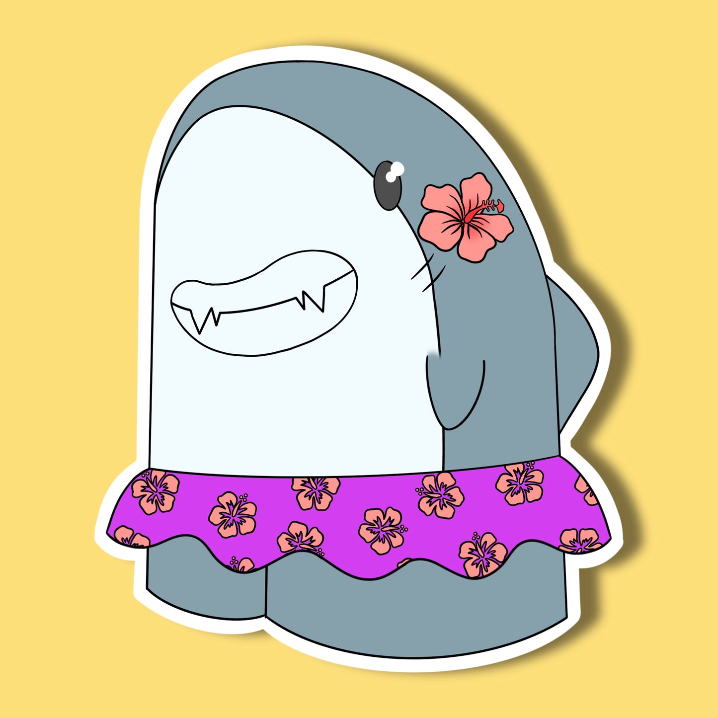 Flower Skirt Shark